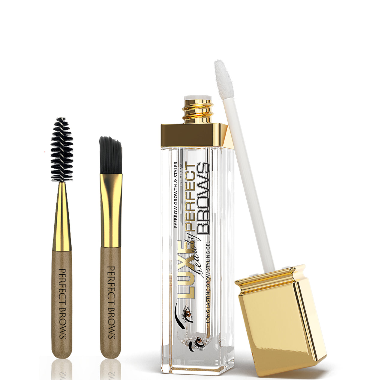 LUXE BEAUTY PERFECT BROWS™ Long Lasting Styling Formula Treats & Improves Thin Weak Eyebrows